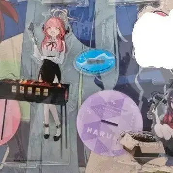 [BUNJANG] Blue Archive Consonso 68 Arue, Haruka, Kayoko Camping Acrylic Stand / 블루아카이브 흥신소68 아루,하루카,카요코 캠핑 아크릴