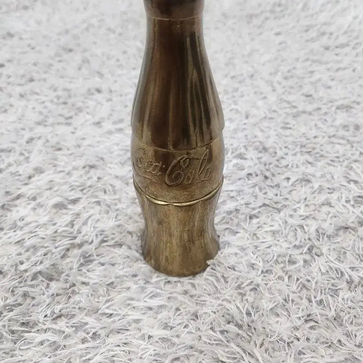 [BUNJANG] Vintage Brass Coca-Cola Bottle / 오래된 빈티지 황동 코카콜라병 cocacola