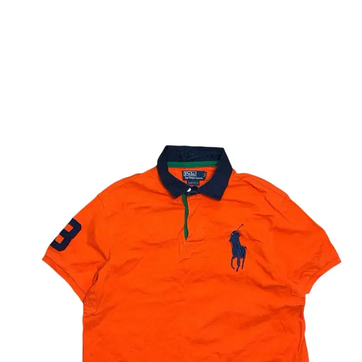 [BUNJANG] Polo Ralph Lauren Big Pony Rugby T-Shirt / 폴로 랄프로렌 빅포니 럭비티 반팔 카라티