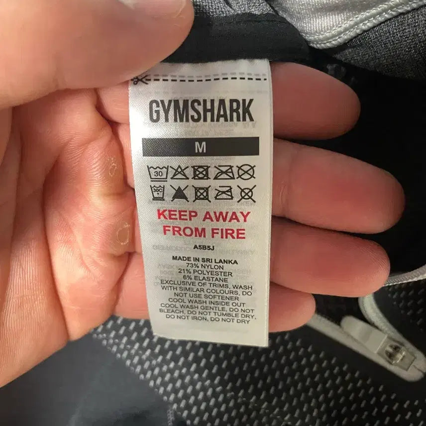 [BUNJANG] Gymshark Onyx V5 Hoodie Grey / 짐샤크 오닉스 v5 후드 그레이