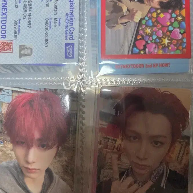 [BUNJANG] BOYNEXTDOOR Sung Ho &amp; Tae San Photocard / 보넥도 성호 태산 포카 판매! (선제시)