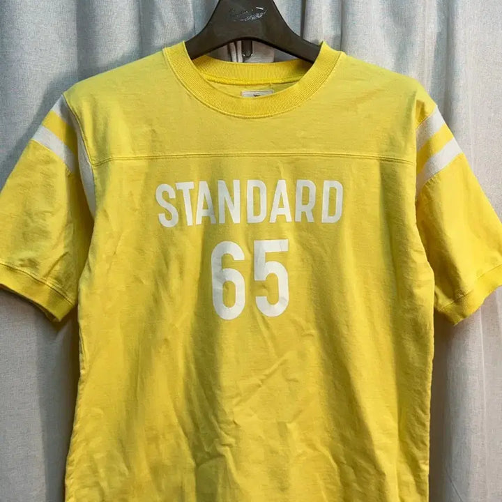 [BUNJANG] Fortela STANDARD 65 Short Sleeve T-Shirt (Yellow, Size L) / [L] 한섬 포르텔라 STANDARD 65 반팔 티셔츠