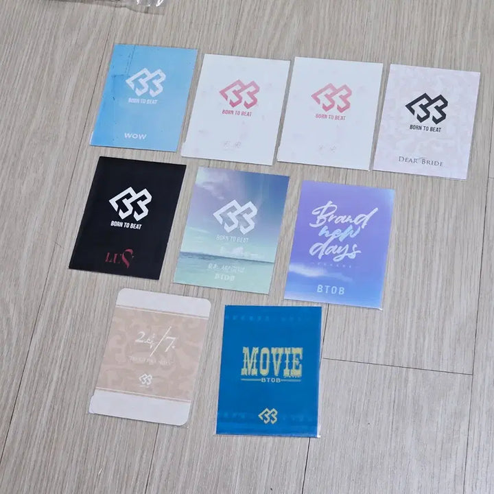 [BUNJANG] BTOB Jung Il-hoon Japan Album Photocard Set / 비투비 정일훈 일본 앨범 포카 9장 세트