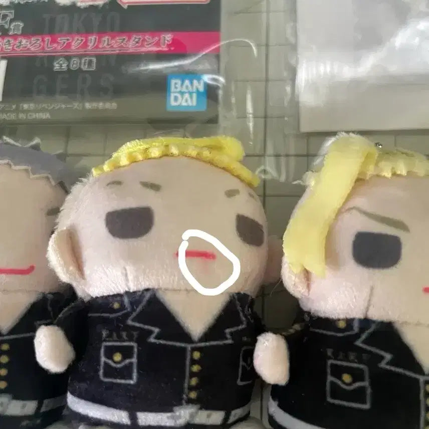 [BUNJANG] Tokyo Revengers Takemichi Mikey Acrylic, Can Badge, Plush Bundle Set / 일괄) 도쿄리벤저스 도리벤 굿즈 아크릴 캔뱃지 인형 타케미치 마이키