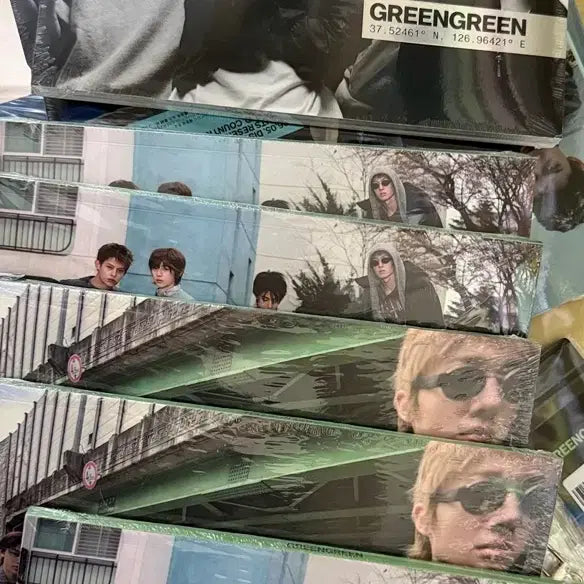 [BUNJANG] SEVENTEEN SECTOR 17 GREENGRN Sealed Album Bundle Set / 코르티스 그린그린 미개봉 앨범,위버스 특전 판매