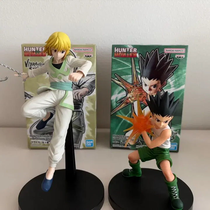 [BUNJANG] Hunter x Hunter Gon &amp; Kurapika Banpresto Figure Set / 헌터x헌터 바이브레이션 곤 크라피카 반프레스토 바쿠고피규어랑교환가능
