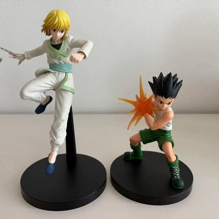 [BUNJANG] Hunter x Hunter Gon &amp; Kurapika Banpresto Figure Set / 헌터x헌터 바이브레이션 곤 크라피카 반프레스토 바쿠고피규어랑교환가능