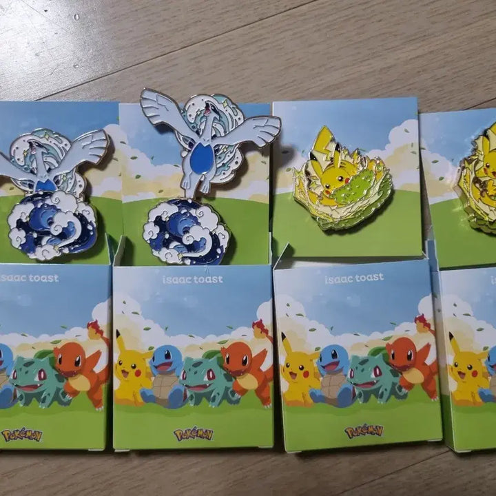 [BUNJANG] Isaac Toast Pokemon Badges - Lugia, Charmander, Dugtrio / 개별구매가능 / 이삭토스트 포켓몬 뱃지 루기아 파이리 닥트리오