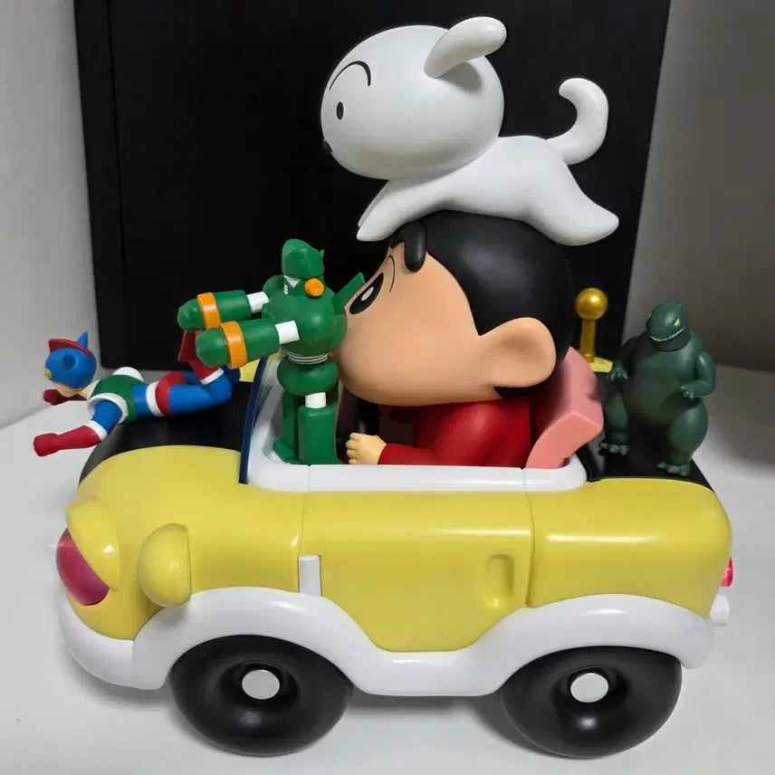 [BUNJANG] 52TOYS Crayon Shin-chan Snowball Dynamic Action Figure / 52toys 짱구 흰둥이 액션가면 다이나믹 액션카 피규어