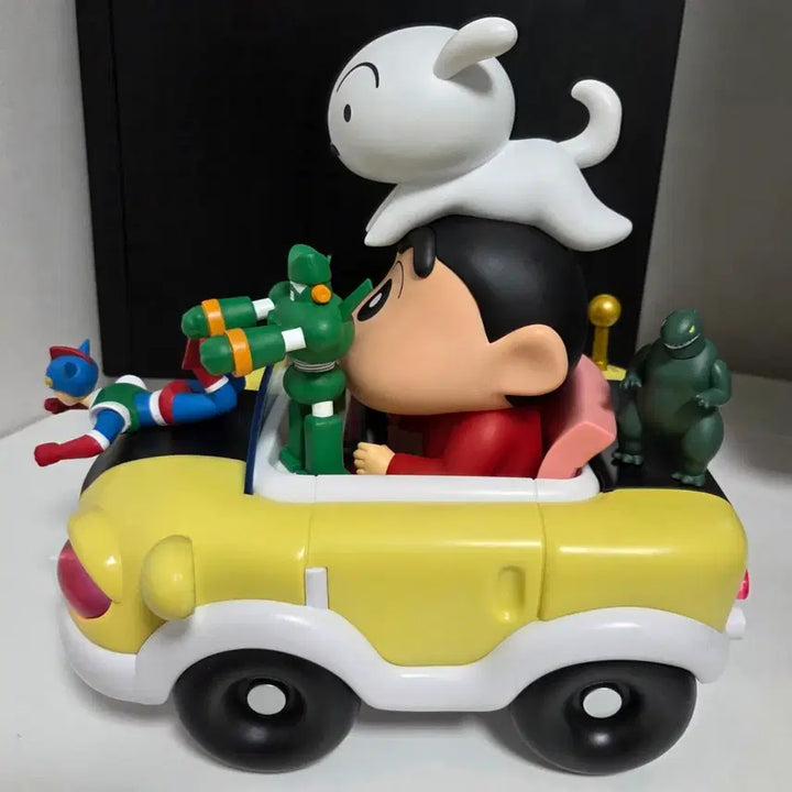 [BUNJANG] 52TOYS Crayon Shin-chan Snowball Dynamic Action Figure / 52toys 짱구 흰둥이 액션가면 다이나믹 액션카 피규어