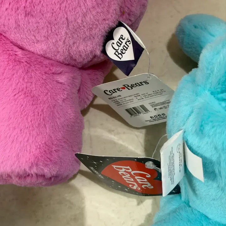 [BUNJANG] Care Bears Confetti Medium Plush Set (Pink/Blue) / 케어베어 컨페티 중형 인형 핑크 / 블루 2종세트