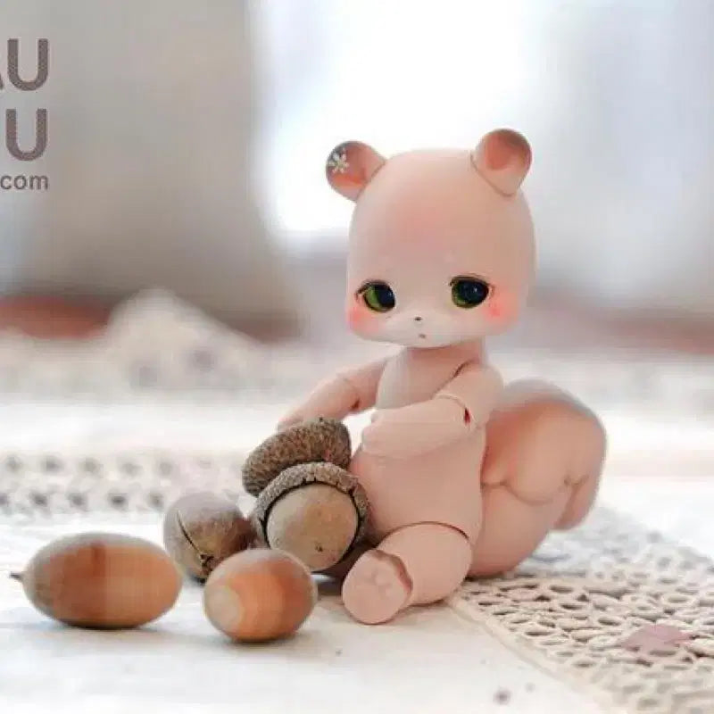 [BUNJANG] Kumukuku Squirrel Pukoo Milktea Open No-Makeup Photocard / 쿠무쿠쿠 다람쥐 푸코 밀크티 개안 노메이크업