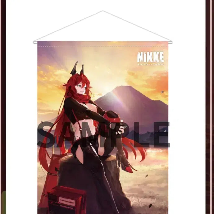 [BUNJANG] Nikke Red Hood B2 Tapestry - Sealed / 니케 지역 방어전 서울 레드후드 B2 태피스트리 미개봉