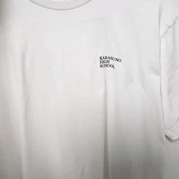 [BUNJANG] Spao Haikyuu Karasuno Short-Sleeve T-Shirt / 스파오 하이큐 반팔티 옷 카라스노