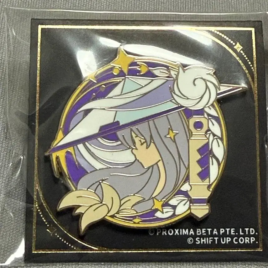 [BUNJANG] Nikke AGF Limited Edition Hongryeon Metal Can Badge / 미개봉)니케 AGF 한정 홍련 메탈 캔뱃지