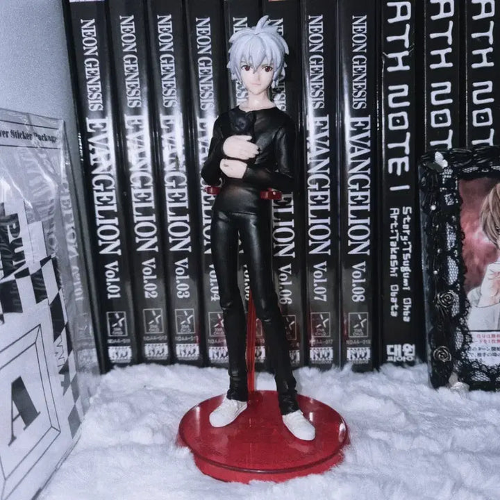 [BUNJANG] Evangelion Kaworu Cat Portrait Figure (Sealed) / 미개봉 에반게리온 카오루 고양이 포트레이트 피규어