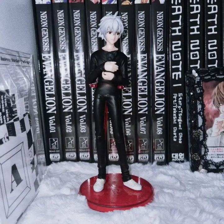 [BUNJANG] Evangelion Kaworu Cat Portrait Figure (Sealed) / 미개봉 에반게리온 카오루 고양이 포트레이트 피규어