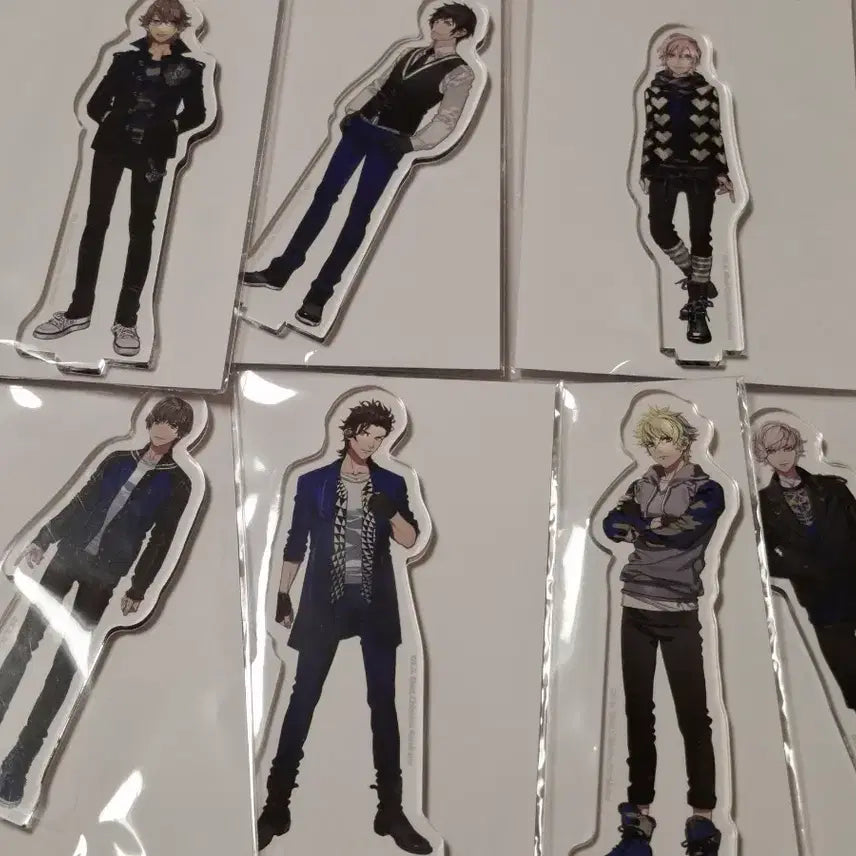 [BUNJANG] UtaPri Broccoli Kuji Heavens Acrylic Stand Set (7 Types) / 우타프리 브로콜리 쿠지 헤븐즈 아크릴스탠드 7종 세트