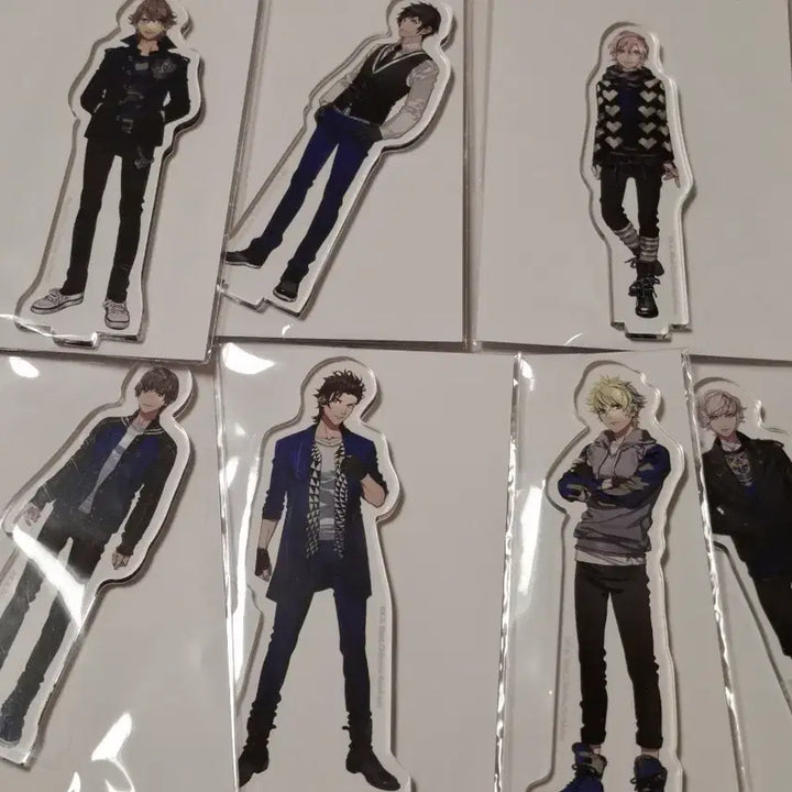 [BUNJANG] UtaPri Broccoli Kuji Heavens Acrylic Stand Set (7 Types) / 우타프리 브로콜리 쿠지 헤븐즈 아크릴스탠드 7종 세트