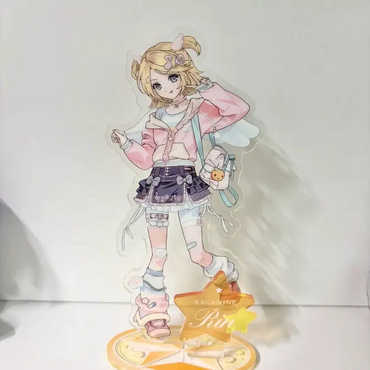 [BUNJANG] Kagamine Rin Acrylic Standee / 미쿠 팝업 위드뮤 밋앤그릿 카가미네 린 아크릴