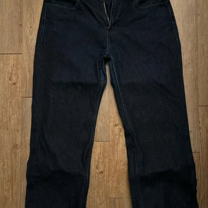 [BUNJANG] Fatalism Lyocell Green Stitch Denim Jeans F0306 / 페이탈리즘 리오셀 그린 스티치 데님 0306