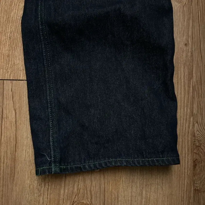 [BUNJANG] Fatalism Lyocell Green Stitch Denim Jeans F0306 / 페이탈리즘 리오셀 그린 스티치 데님 0306