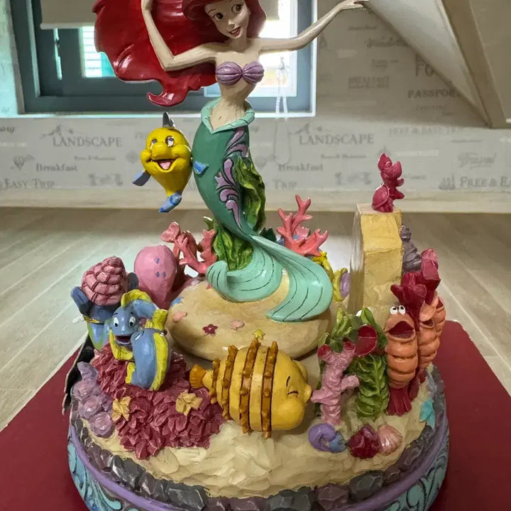 [BUNJANG] Enesco Jim Shore Ariel Under the Sea Music Box / 에네스코 짐슈어 에리얼 언더더씨 오르골 판매 합니다