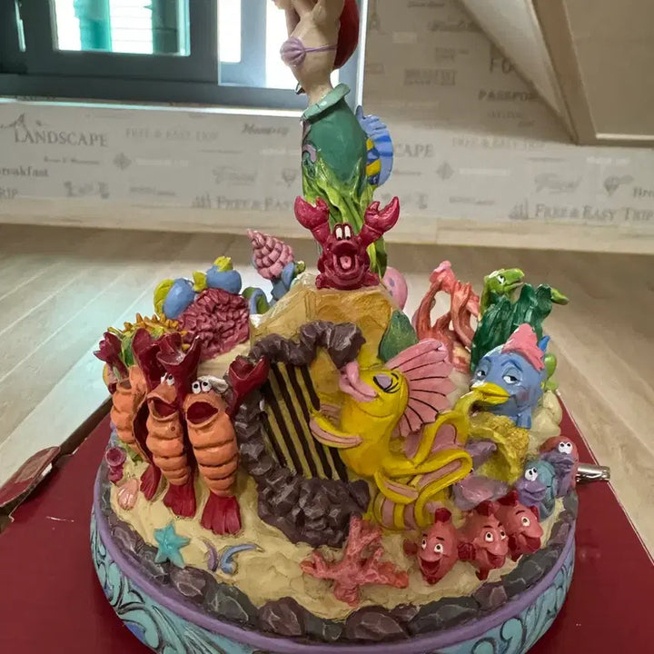 [BUNJANG] Enesco Jim Shore Ariel Under the Sea Music Box / 에네스코 짐슈어 에리얼 언더더씨 오르골 판매 합니다