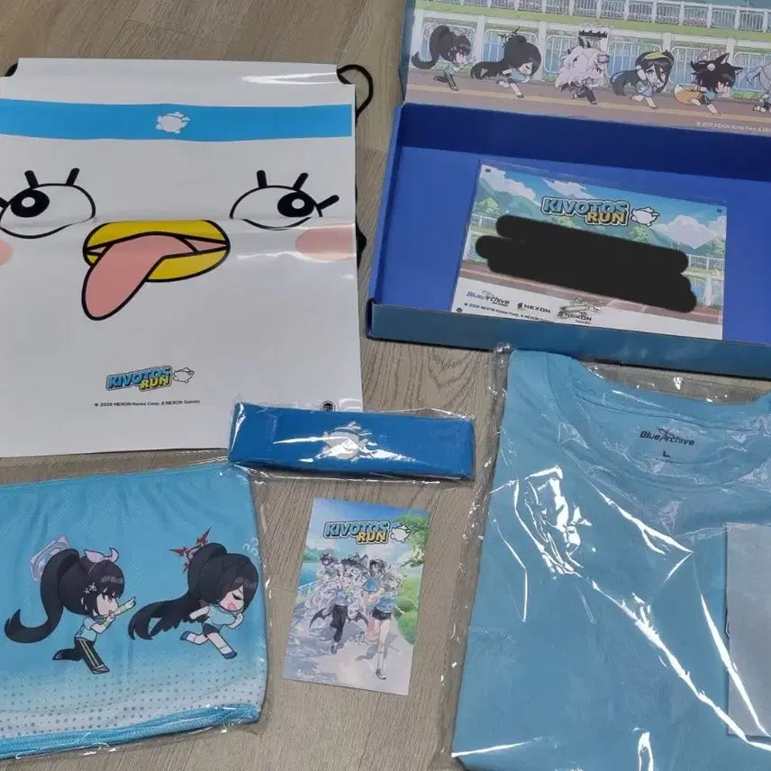 [SOLD OUT] 블루아카 키보토스런 패키지 팝니다