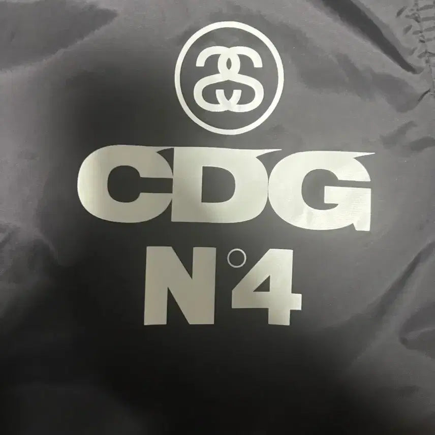 [BUNJANG] Comme des Garçons x Stüssy Coach Jacket Black / CDG x 스투시 코치 자켓 블랙