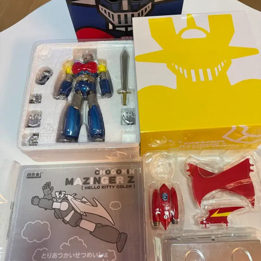 [BUNJANG] Bandai Chogokin Mazinger Z Hello Kitty Color Ver. / 반다이 초합금 마징가Z 하로키티 컬러