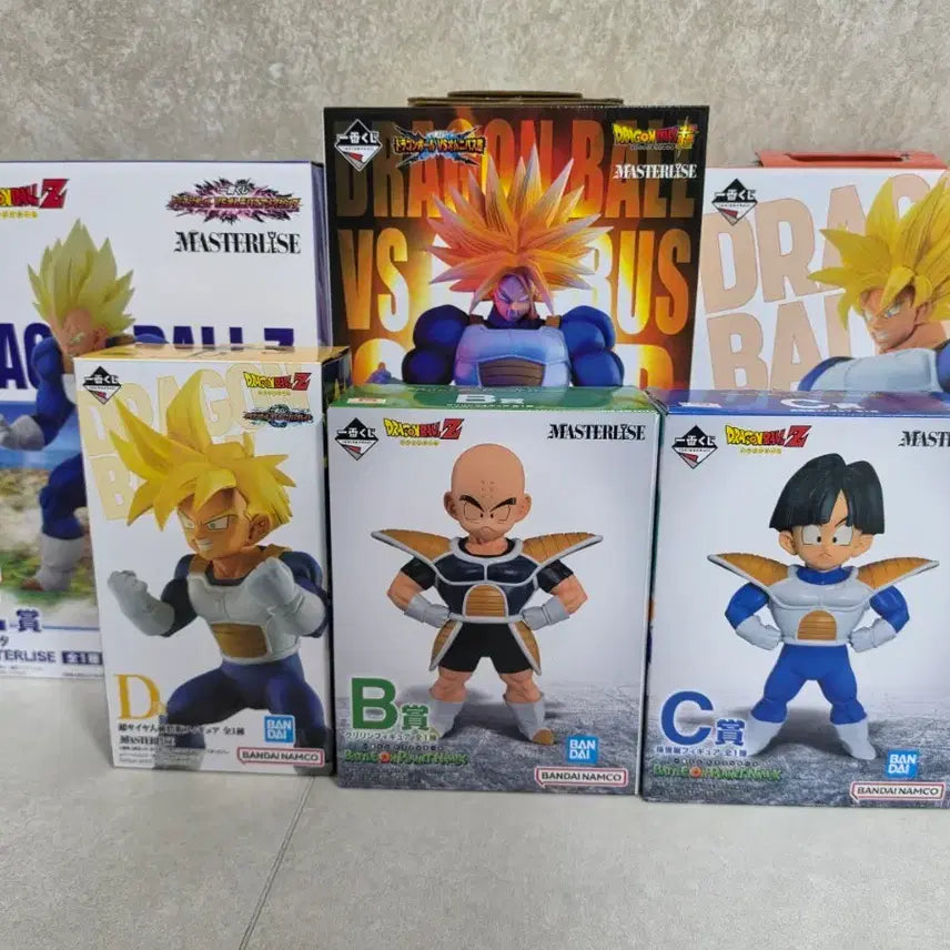 [BUNJANG] Dragon Ball Ichiban Kuji Figures Set (6 Types) / 드래곤볼 제일복권 피규어 6종