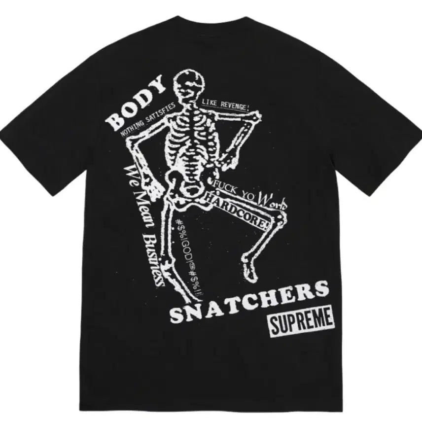 [BUNJANG] Supreme Body Snatchers T-Shirt Black M / M) 슈프림 바디 스내처스 티셔츠 블랙 - 23SS