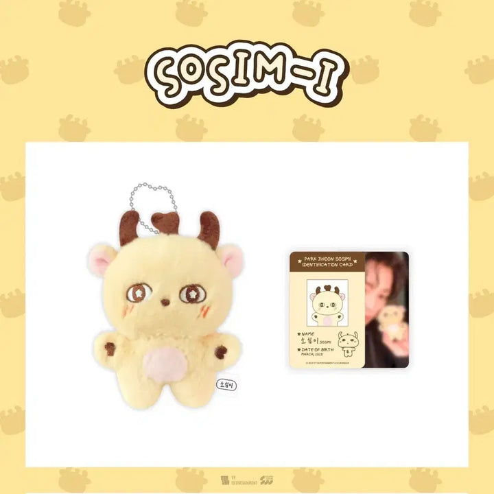 [BUNJANG] Park Ji Hoon So Simi Doll Photocard Bundle Set / 박지훈 소심이 인형 판매 현물!!