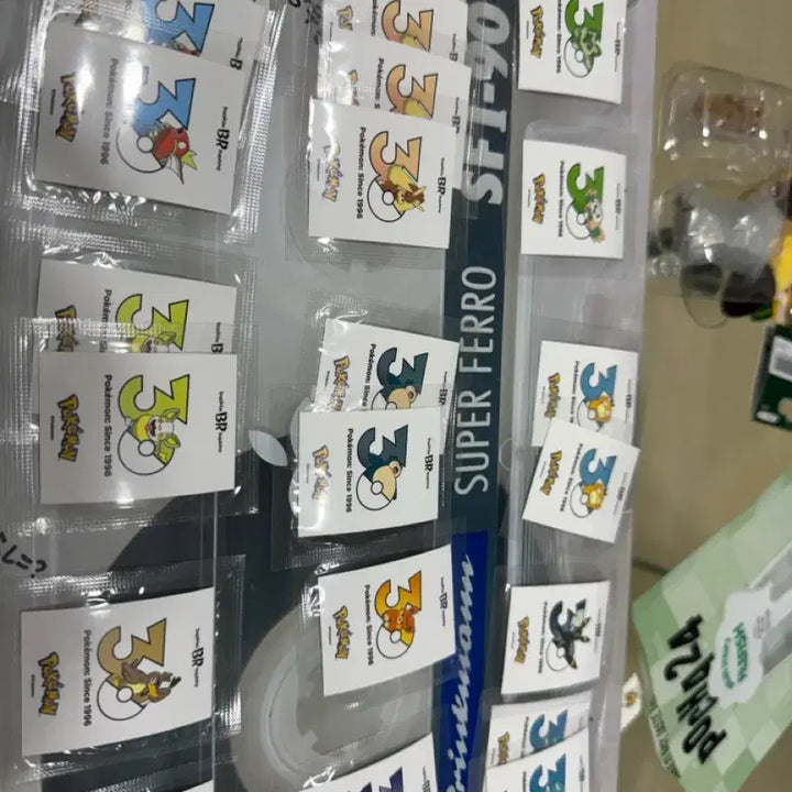 [BUNJANG] Baskin Robbins Pokemon Sticker Bundle Set / 베스킨 라빈스 포켓몬 스티커