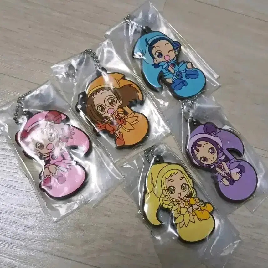 [BUNJANG] Ojamajo Doremi Asoto B Prize Rubber Strap Set (25th Anniversary) / 꼬마 마법사 레미 아소토 b상 러버스트랩 가챠 25주년 쿠지