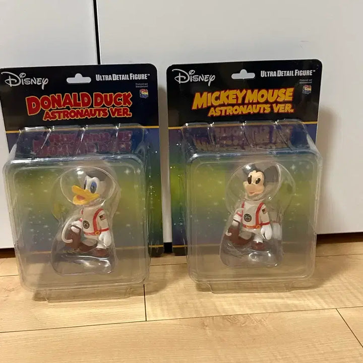 [BUNJANG] Ultra Detail Figure Donald Duck &amp; Mickey Mouse Astronaut Version Set / 울트라디테일 피규어 도널드덕 미키마우스