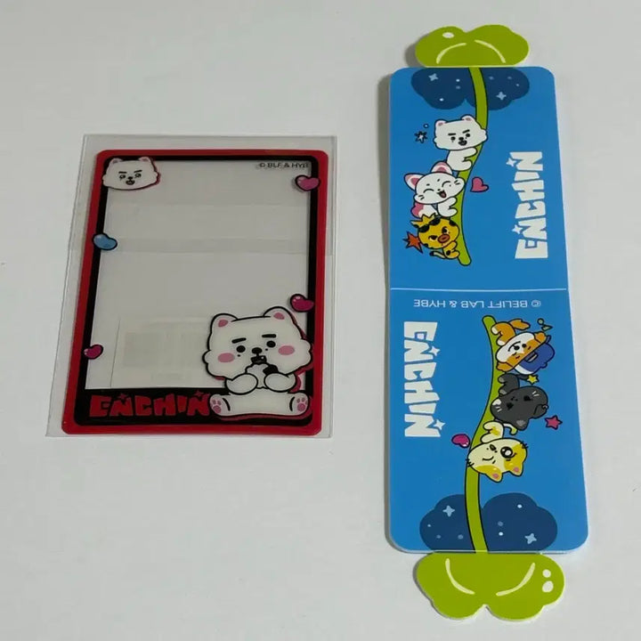 [BUNJANG] Enhypen En-Connect Snowy (Sunghoon) Photocard + Bookmark Set / 엔하이픈 엔친 팝업 특전 포카 스노위(성훈)+책갈피