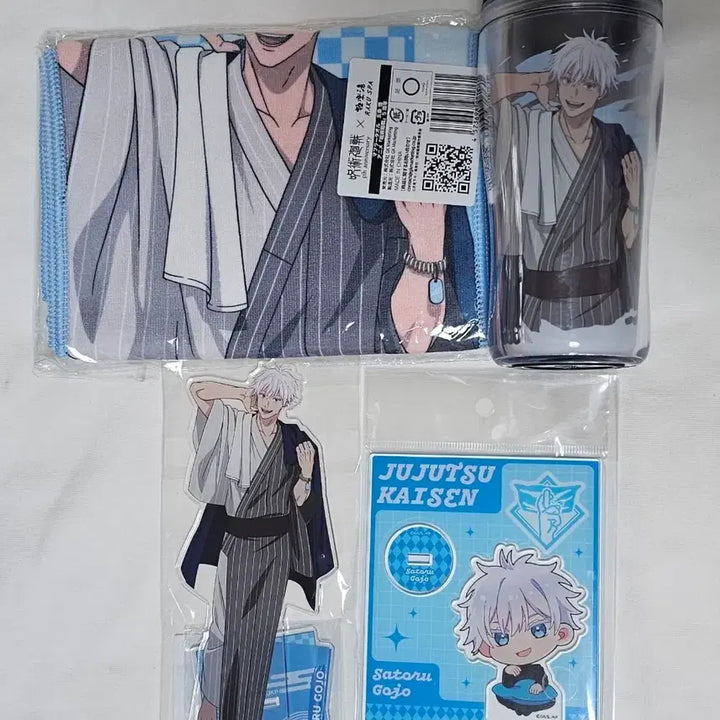 [BUNJANG] Jujutsu Kaisen Satoru Gojo 2026 Rakuspa Limited Edition Bundle / 주술회전 고죠 사토루 2026라쿠스파 극락탕 굿즈 일괄