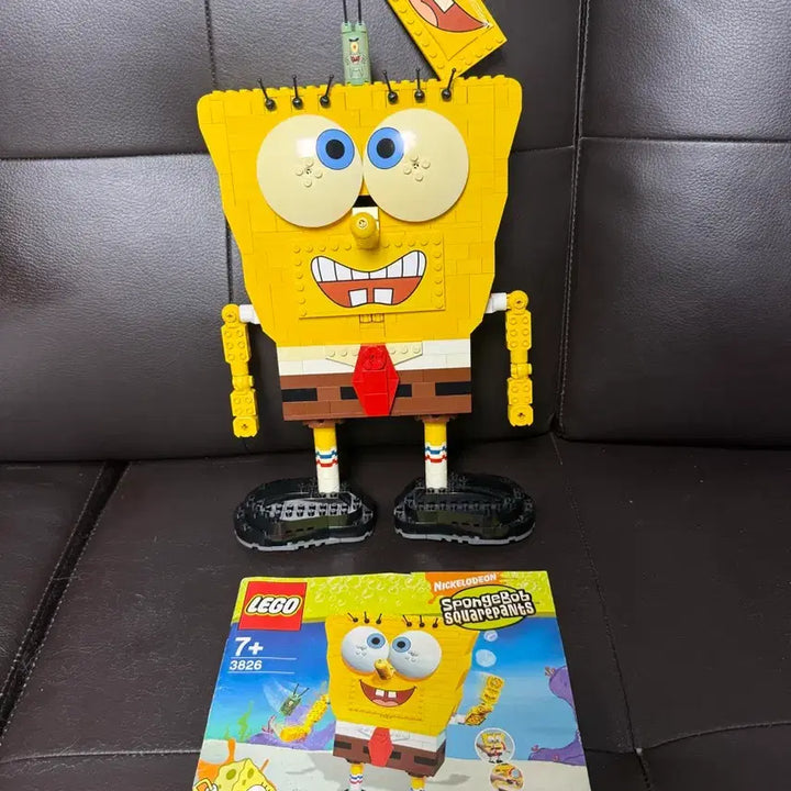 [BUNJANG] SpongeBob SquarePants 3826 (Used, Instructions Included, Box Not Included, Minor Brick Missing) / 스폰지밥 3826 (중고/인스O/박스X/뒷쪽 브릭 누락)