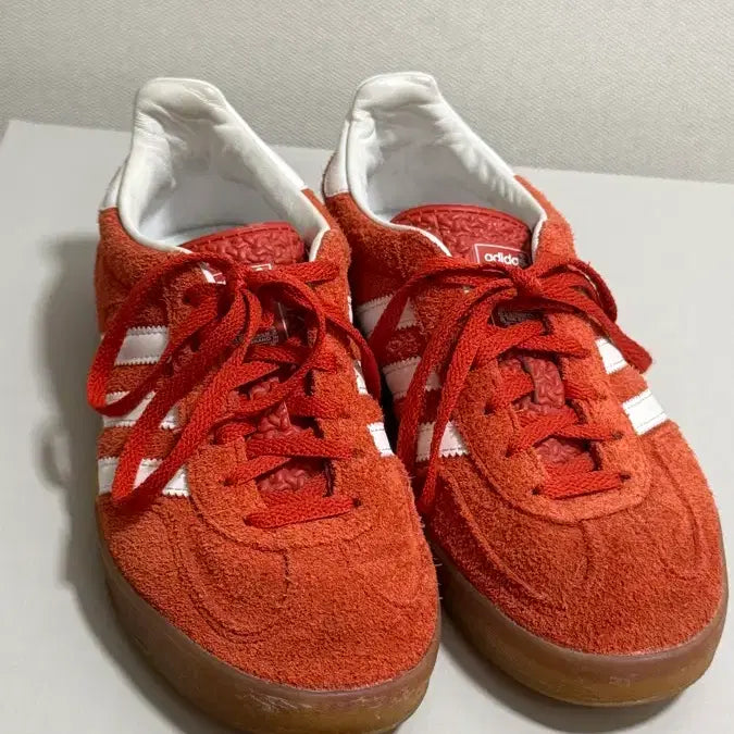 [BUNJANG] Adidas Gazelle Indoor Bold Orange Cloud White Women&