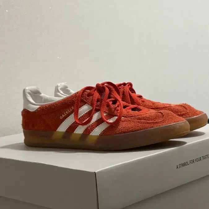 [BUNJANG] Adidas Gazelle Indoor Bold Orange Cloud White Women&