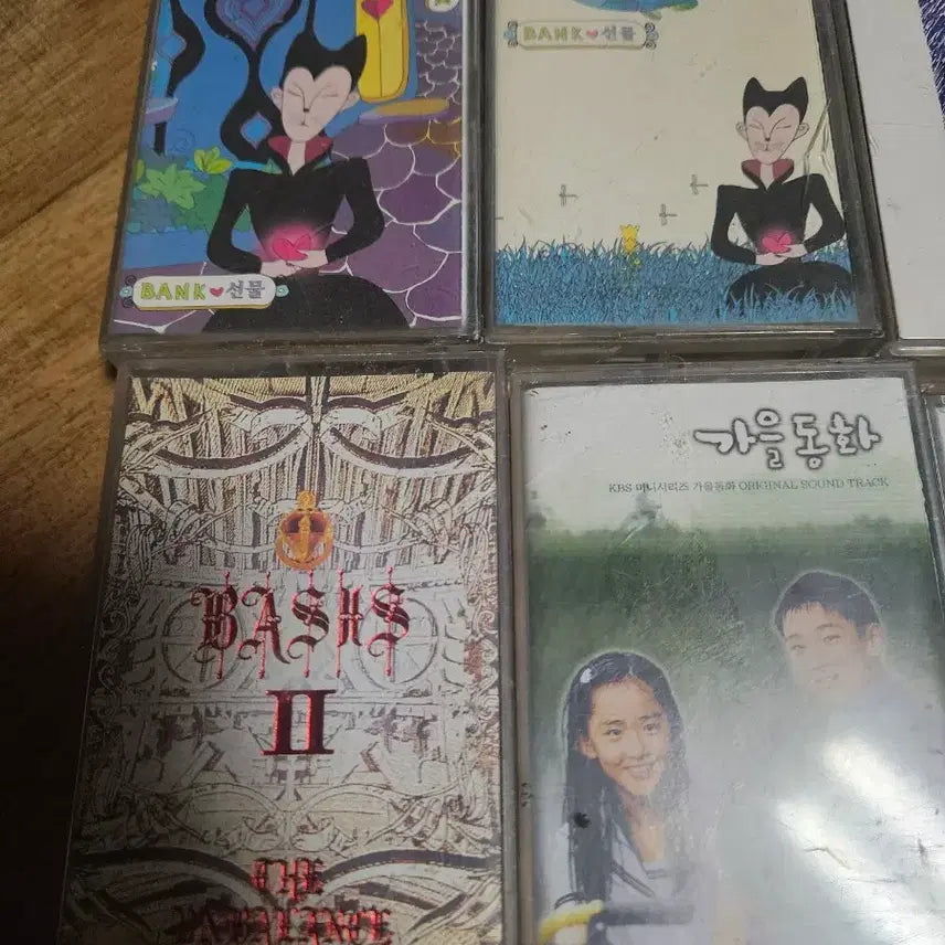 [BUNJANG] Assorted Retro Cassette Tapes (Kim Kwang-seok, Kim Gun-mo, Cool, Kang Soo-ji) / 김광석 김건모 쿨 김수지 앨범 카세트 테이프 20개