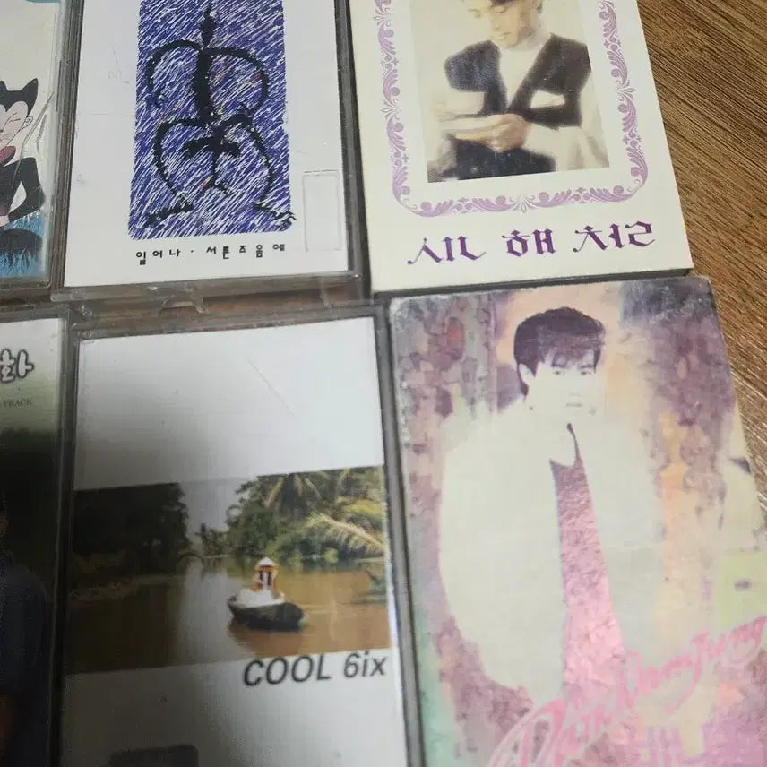 [BUNJANG] Assorted Retro Cassette Tapes (Kim Kwang-seok, Kim Gun-mo, Cool, Kang Soo-ji) / 김광석 김건모 쿨 김수지 앨범 카세트 테이프 20개