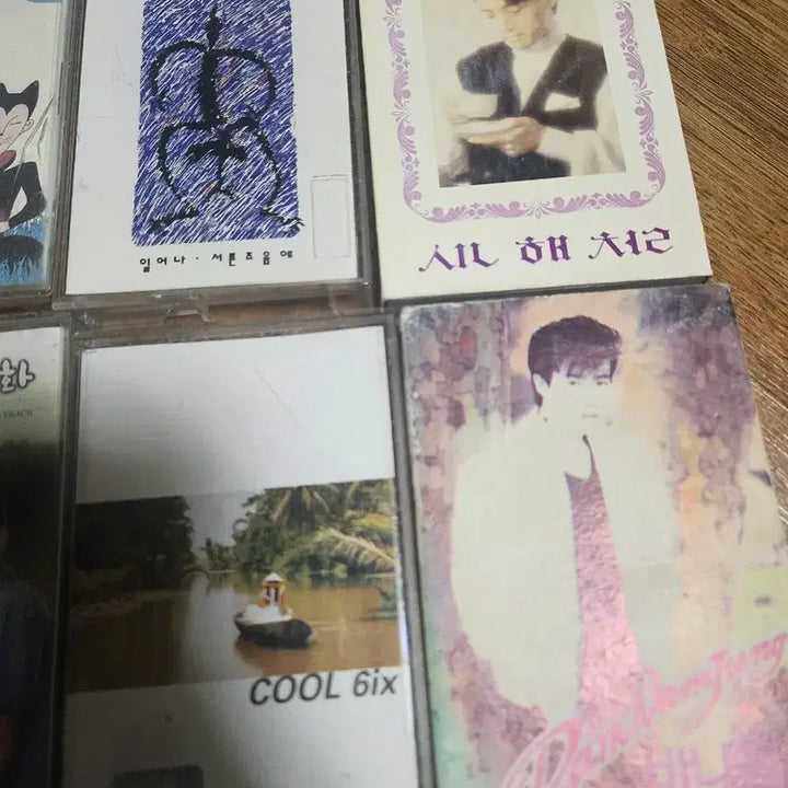 [BUNJANG] Assorted Retro Cassette Tapes (Kim Kwang-seok, Kim Gun-mo, Cool, Kang Soo-ji) / 김광석 김건모 쿨 김수지 앨범 카세트 테이프 20개