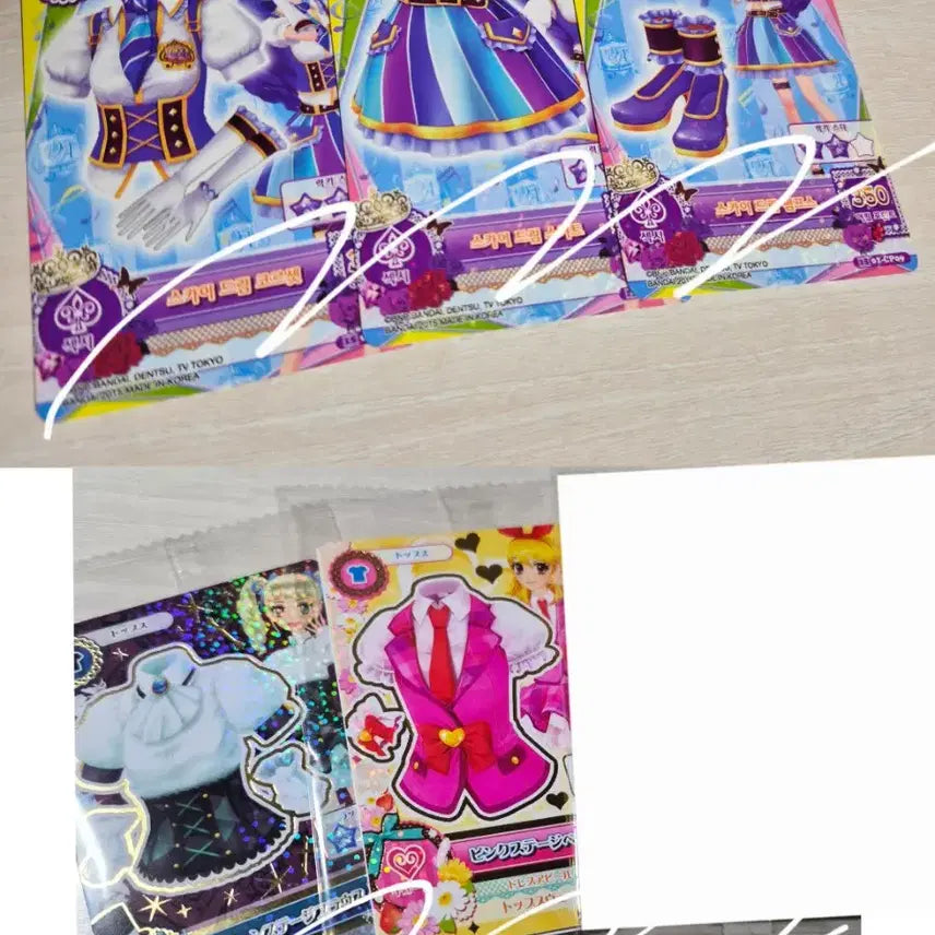 [BUNJANG] Aikatsu On Parade 9-Pocket Binder &amp; Ichigo Kanan Card Set / 6월까지)아이카츠스타즈 온퍼레프레 아이돌카드 아크릴가챠 쿠지 이치고캔뱃지