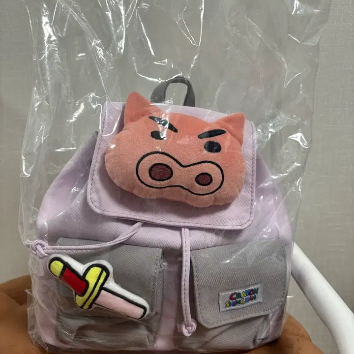 [BUNJANG] Crayon Shin-chan Buriburi-mon Backpack / [짱구] 부리부리몬 백팩