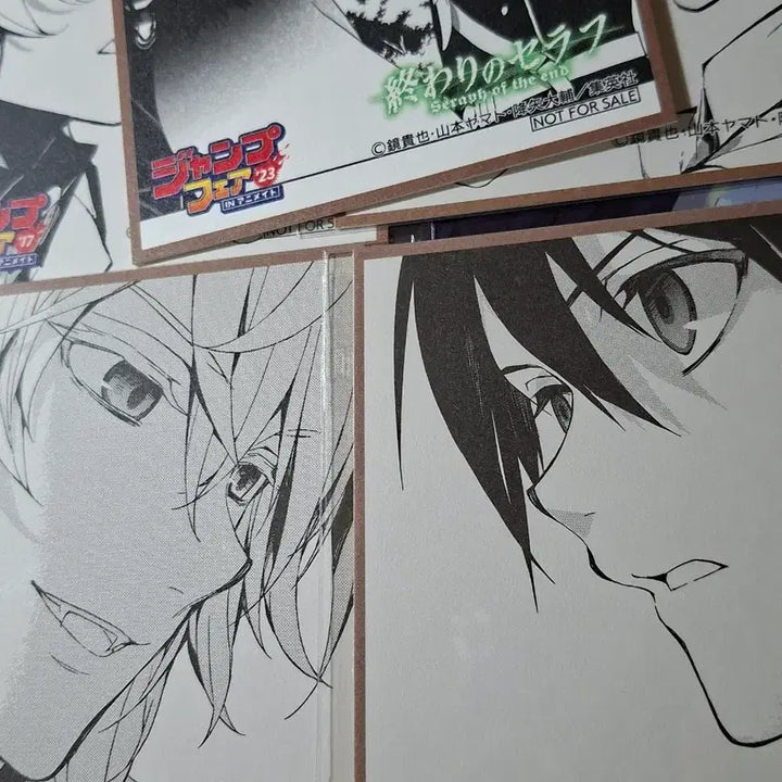 [BUNJANG] Owari no Seraph Mika Yuu Pair Goods Set / 종말의 세라프 미카 유우 페어 굿즈 5장