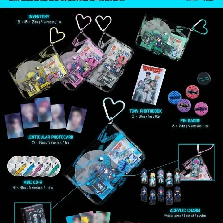 [BUNJANG] PLAVE Caligo Part 2 Inventory Ver. Album / 플레이브 PLAVE 칼리고 Caligo 파트2 인벤토리 ver. 하민