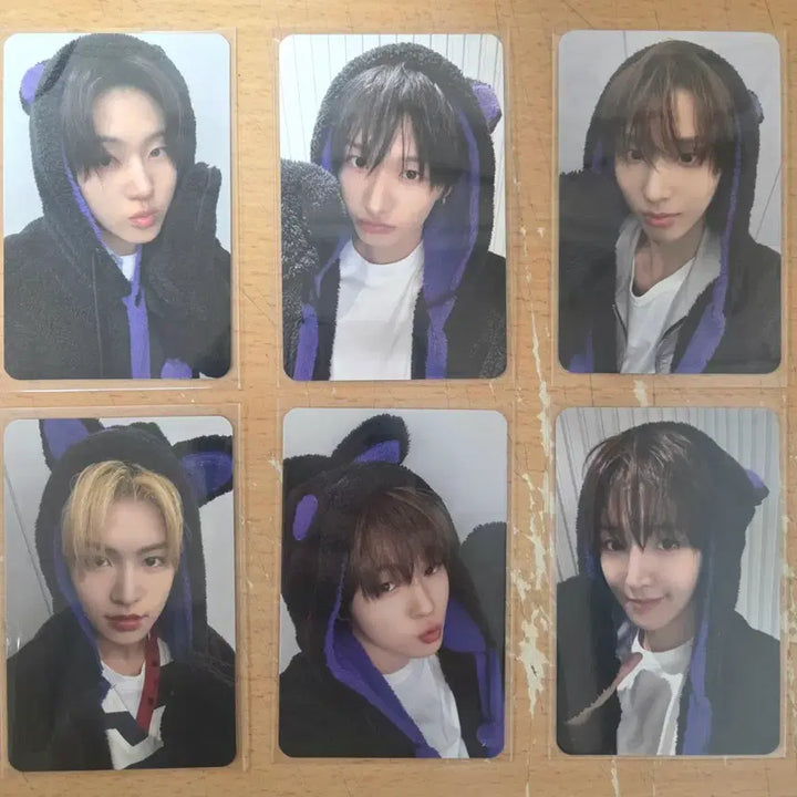 [BUNJANG] MakeStar Black Cat Photocard / 킥플립 메이크스타 검정 고양이 미공포